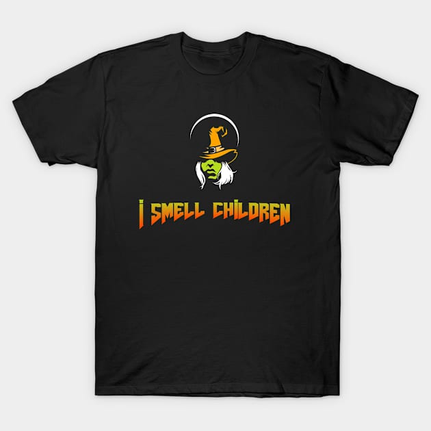 I Smell Children Witch Halloween Costumes 2020 T-Shirt by Dody